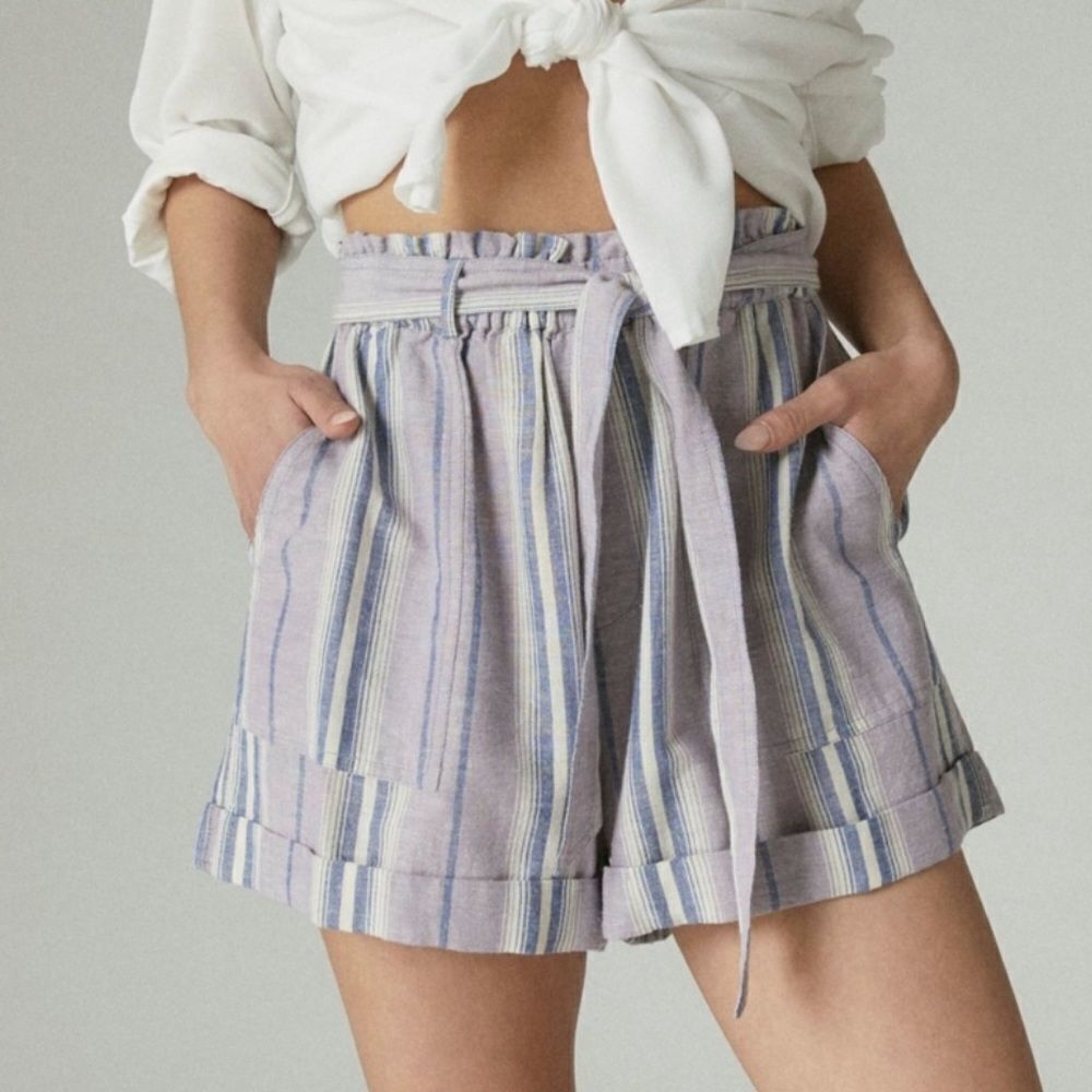 Joe’s | Meghan Paper Bag swing shorts w/tie